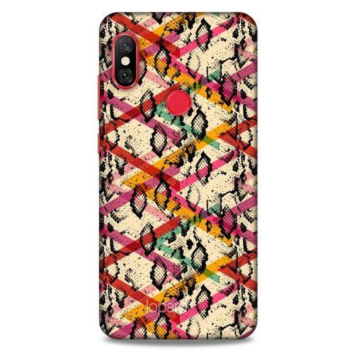 Xiaomi Mi A2 Lite Kılıf Pastel Renkler (14) Lansman Kılıf Kırmızı Krem