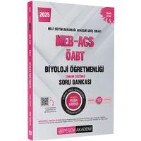 2025 MEB AGS ÖABT Biyoloji Öğretmenliği Tamamı Çözümlü Soru Bankası Pegem Akademi