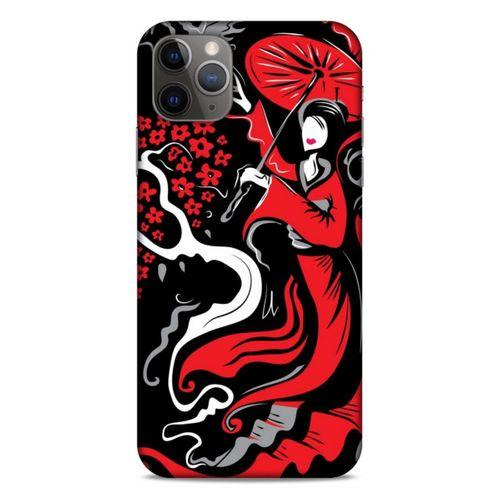 Lopard Apple Iphone 11 Pro Max Uyumlu Kılıf Soyut Sanat (11) Baskılı Tam Koruma