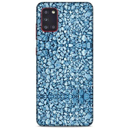 Samsung Galaxy A31 Kılıf Baskılı Özel Seri Taşlı (22) Tam Koruma Kılıfı