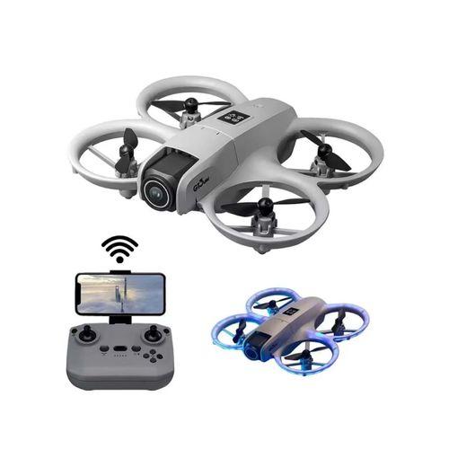 Çift Bataryalı Kameralı Mini Drone Işıklı Akıllı Uçuş Sistemi