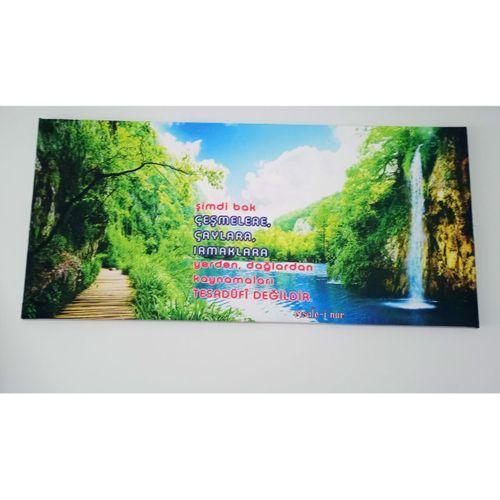 Tablo Kadife Bez Risale-i Nur Vecizeli 45*100
