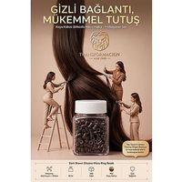 Koyu Kahve Silikonlu Saç Kaynak Boncuğu 30 gr 500 Adet Mikro Halka 723599