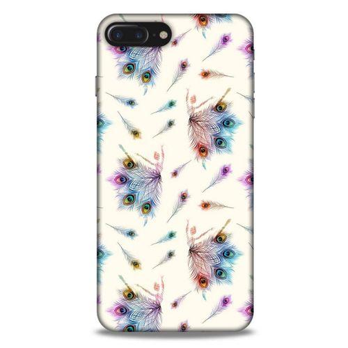 Apple Iphone 7 Plus Kılıf Desenli Özel Seri Tüyler (35) Fit Design Kılıf