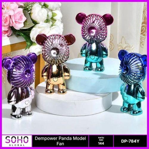 Panda Model Mini Fan 3 Kademeli