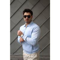 Erkek Pamuklu Keten Kumaş Ceket