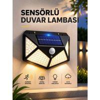 Sensörlü Güneş Enerjili Duvar Lambası