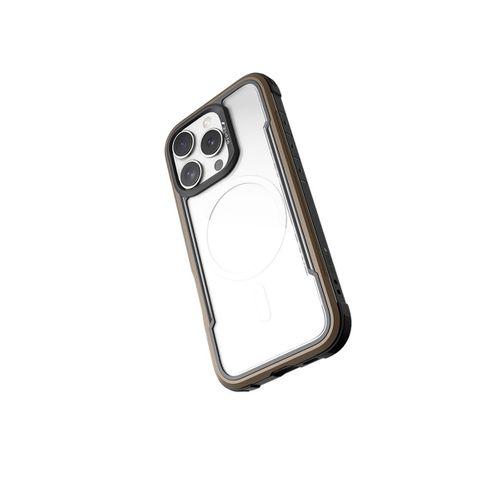 Apple iPhone 16 Pro Kılıf M-safe Şarj Özellikli Airbagli Raptic Shield Serisi Şeffaf Arka Yüzey Kapak