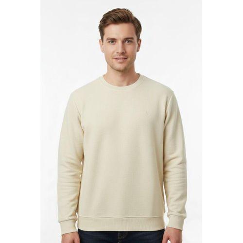 Erkek Sıfır Yaka Selanik Sweatshirt Regular Kalıp BGL-ST04926