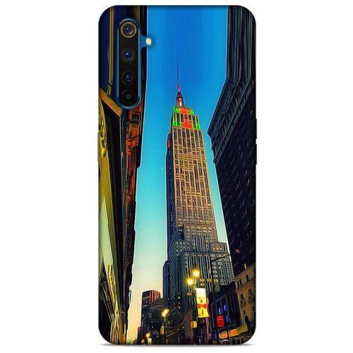 Oppo Realme 6 Pro Kılıf Dünya Mimarisi (6) Silikon Kılıf Empire State
