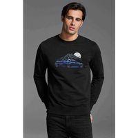 Nissan Skyline R34 Baskılı Siyah Erkek Sweatshirt