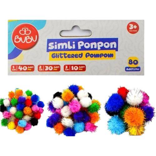 BU-BU SİMLİ KARIŞIK 80'li PONPON