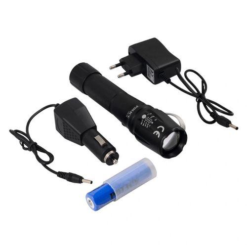 Police Ps-46 Xml6 Led 5 Kademeli Zoomlu Şarjlı El Feneri