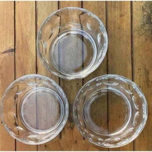 3 Adet Cam Kase,Cerezlık,Dondurma,Kuruyemiş,Kahvaltılık,Recellık 10,5X10,5X5Cm