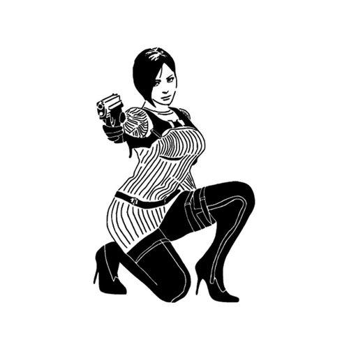 Ada Wong Şablon 2 3D Baskı (Bu ürün Sadece Plastik parçadır - Almadan Önce Soru Sorabilirsiniz)