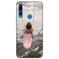 Lopard Huawei Y9 Prime 2019 Uyumlu Kılıf Manipülasyon ☻ (22) Tam Koruma Kılıfı Desenli