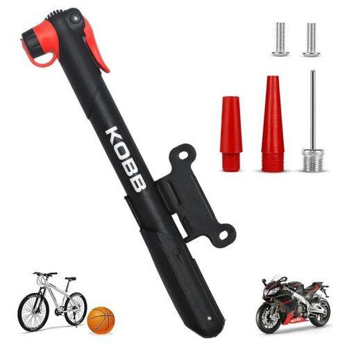 KOBB KB21 87 PSI Bisiklet Lastik Şişirme Taşınabilir Mini El Pompası + Bisiklet Montaj Aparatı