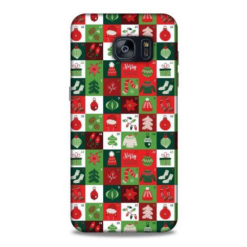 Yılbaşı Süsleri 07 Samsung Galaxy S7 Edge Kılıf Silikon Kapak