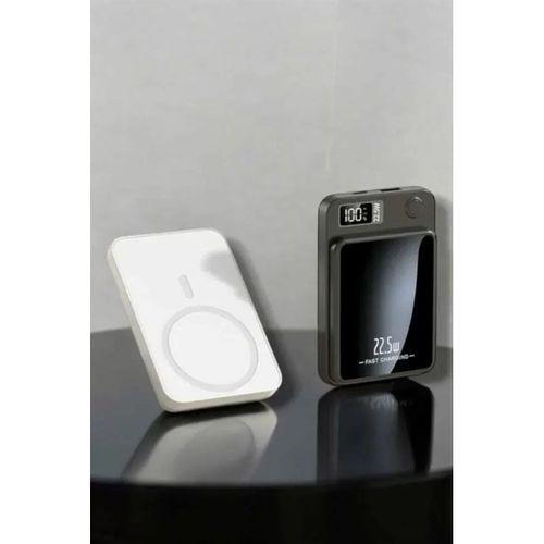 İos Uyumlu 22.5w Hızlı Şarj Magsafe Powerbank Dijital Göstergeli 10.000 Mah