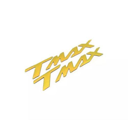 YAMAHA Yamaha Tmax Uyumlu Sele Altı Metalik Yazı Seti Gold