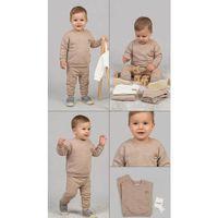 6/24 Ay Ayıcık Armalı Baskılı Bebek Takımı