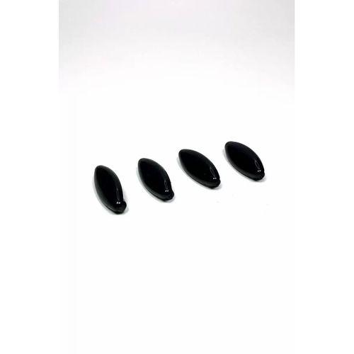 4 Adet Plastik Çengelli Eşarp Ve Şal İğnesi Siyah 4 cm