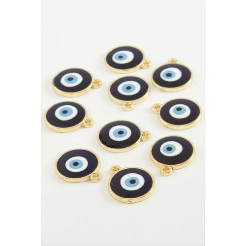 Nazar Tek Kulplu Mineli Bileklik ve Kolye Ucu Aparatı 1 Adet