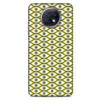 Lopard Xiaomi Redmi Note 9T Uyumlu Kılıf Nazarium (28) Arka Kapak