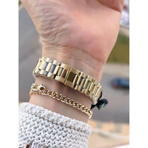 Daniel Klein Çelik Kordonlu 2 Yıl Garantili 3 Atm Suya Dayanıklı Kadın Kol Saati+Bileklik BD.10108.2