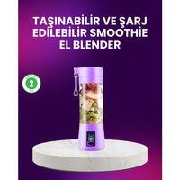 Taşınabilir Şişe Blender 380ml Şarjlı Spor Smoothie Shake Karıştırıcı