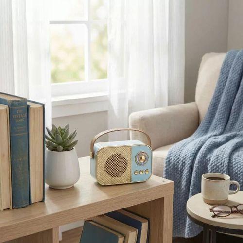 Led Aydınlatmalı Hoparlör Mavi