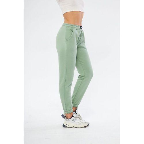 Lesa Wear Yüksel Bel Jogger Şardonlu Eşofman Altı Paçası Lastikli