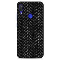 Xiaomi Redmi Note 7 Pro Kılıf Dragons (2) Kabı Ejderha Deri Siyah
