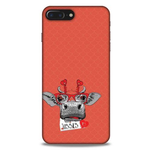 Animax Cute Cow Apple Iphone 8 Plus Kılıf Desenli Silikon