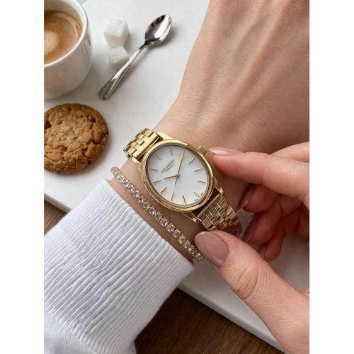 Lee Cooper Küçük Kasa Vintage Özel Tasarım 2 Yıl Garantili 3 Atm Kadın Kol Saati+Bileklik 08319.120S