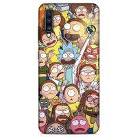 Samsung Galaxy A70 Uyumlu Kılıf Rick And Morty (34) Slim Armor Kılıf Manager Morty