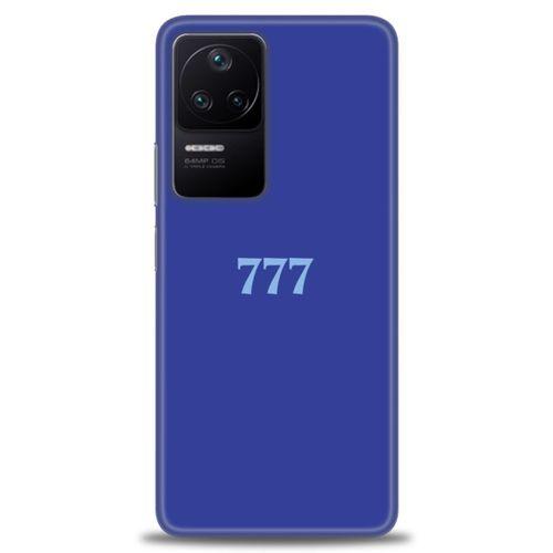 Xiaomi Poco F4 Kılıf HD Baskılı Kılıf - 777 + Tam Ekran Koruyucu