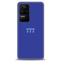 Xiaomi Poco F4 Kılıf HD Baskılı Kılıf - 777 + Tam Ekran Koruyucu