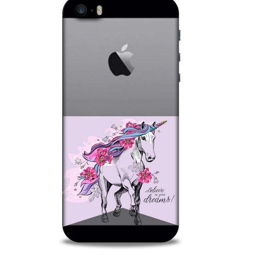 Zoologix (22) Apple Iphone 5 Şeffaf Kılıf Silikon Desenli
