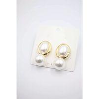 İncili Küpe - Altın