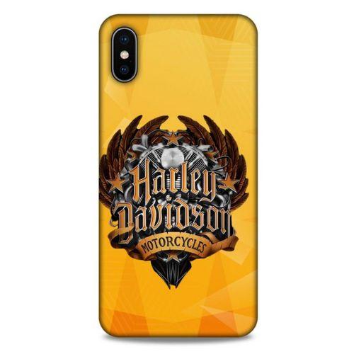 Apple iPhone XS Max Uyumlu Kılıf Motorsiklet (37) Silicone Cover Harley Davidson
