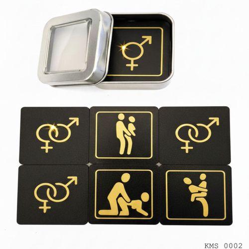 Metal Kutulu Yetişkin Oyun Kartları Seti