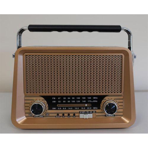 Everton Rt-756  Bluetooth Fm-usb-tf-aux Şarjlı Nostaljik Radyo