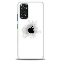 Xiaomi Redmi Note 12 Pro 4G Kılıf HD Baskılı Kılıf - Siyah Elma + Tam Ekran Koruyucu