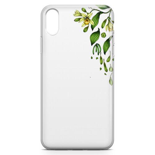 Apple iPhone XR Kılıf Vanilya Çiçeği Arka Kapak Koruma Desenli Full Koruyucu