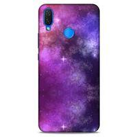 Huawei Psmart 2019 Uyumlu Kılıf Mor Delisi (17) Tasarım Kılıf Bulut