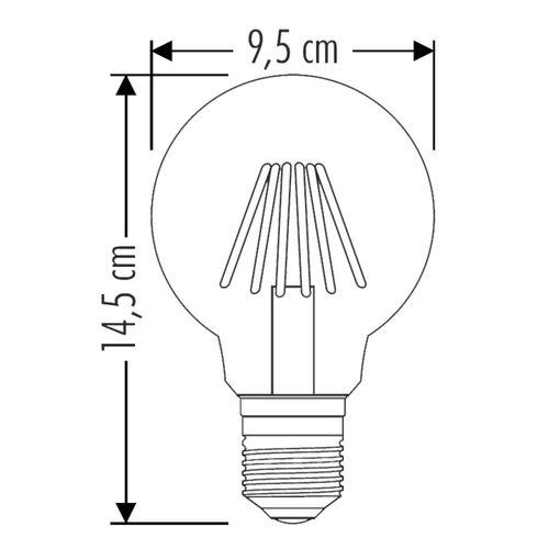 6W LED RUSTİK AMPUL