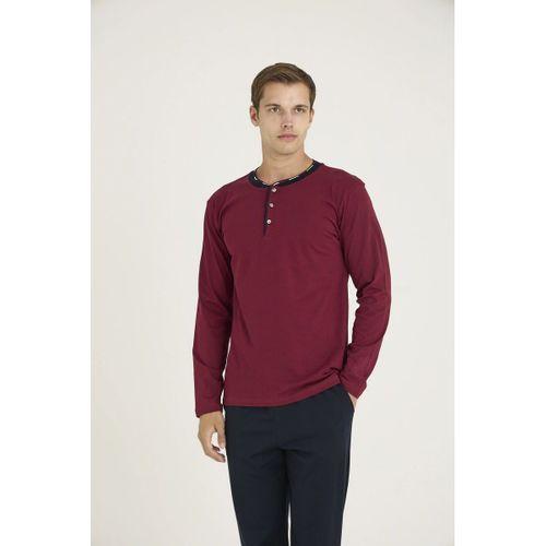 9245 Erkek Midi Yaka Pijama Takım