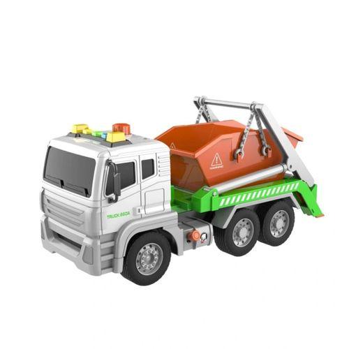Eğitici Oyuncak WY821A WY840A 1 12 SÜRTMELİ SESLİ IŞIKLI SERVİS KAMYONU