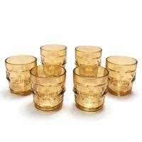 6'lı Cam Kurukafa Bardak Seti Alk2161